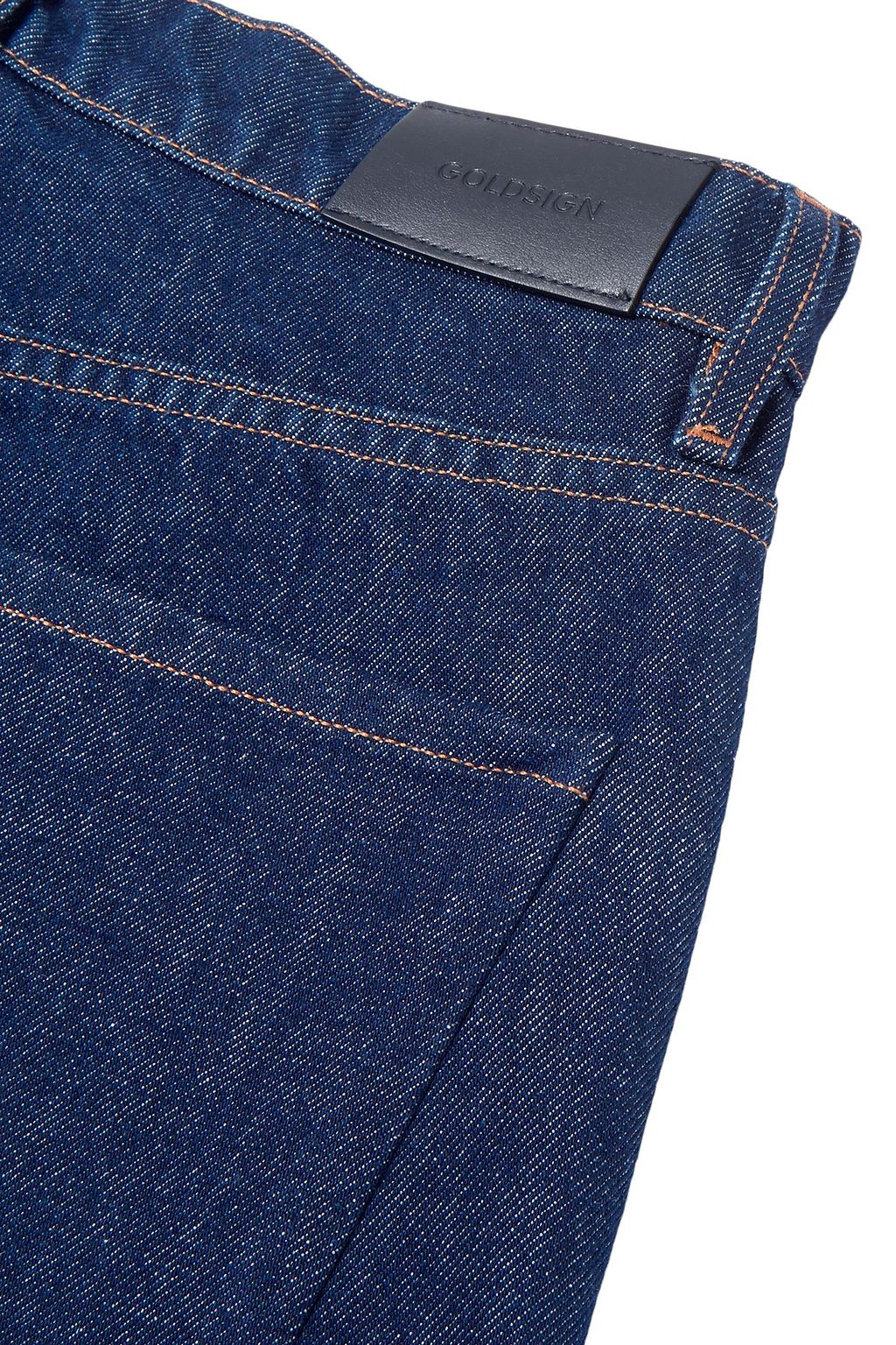 GOLDSIGN The Benefit high-rise straight-leg jeans