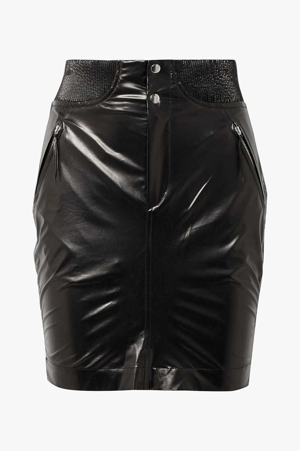 semester opadgående morbiditet Black Amel silk-lamé mini skirt | Sale up to 70% off | THE OUTNET | ISABEL  MARANT | THE OUTNET