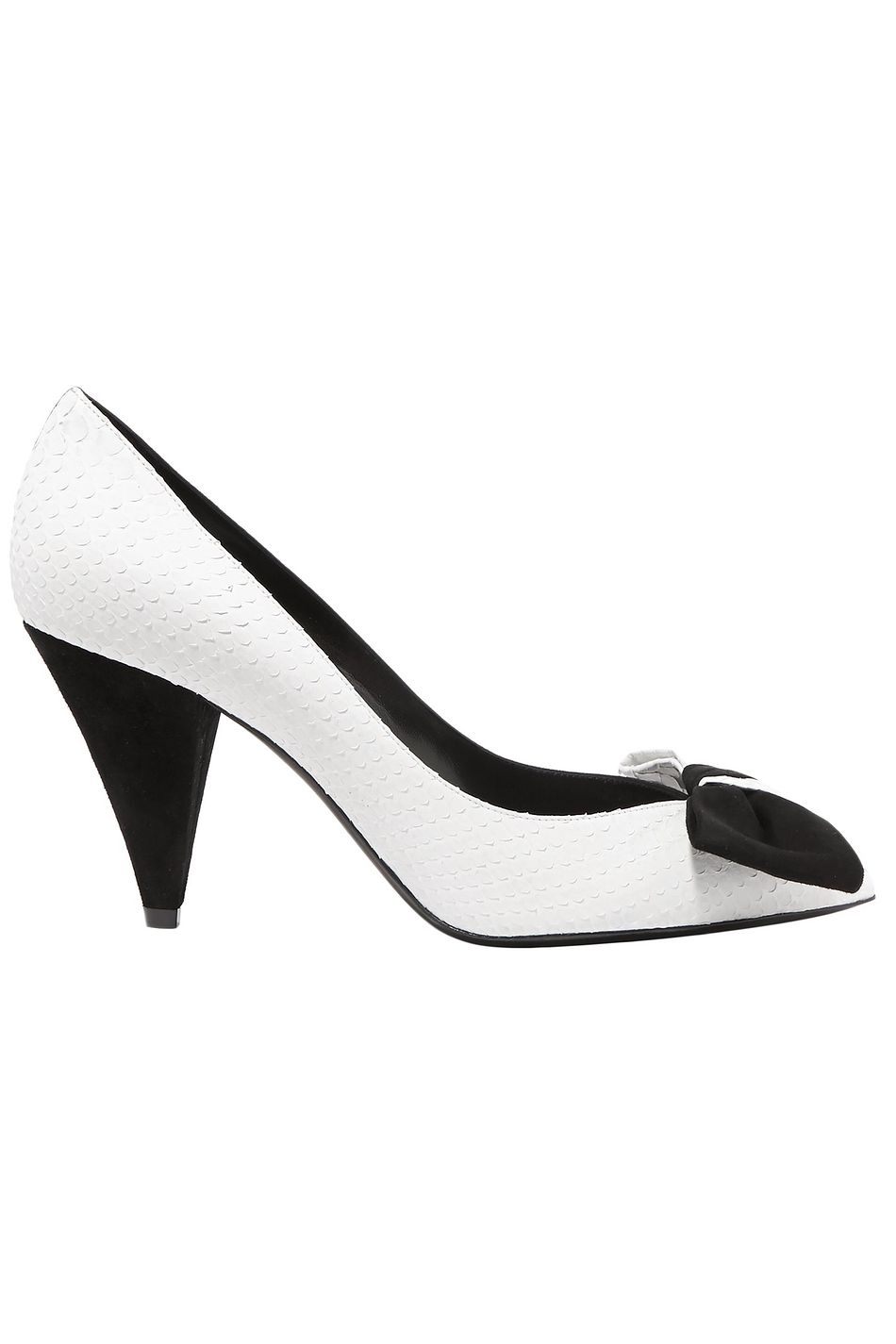 two tone heels pumps