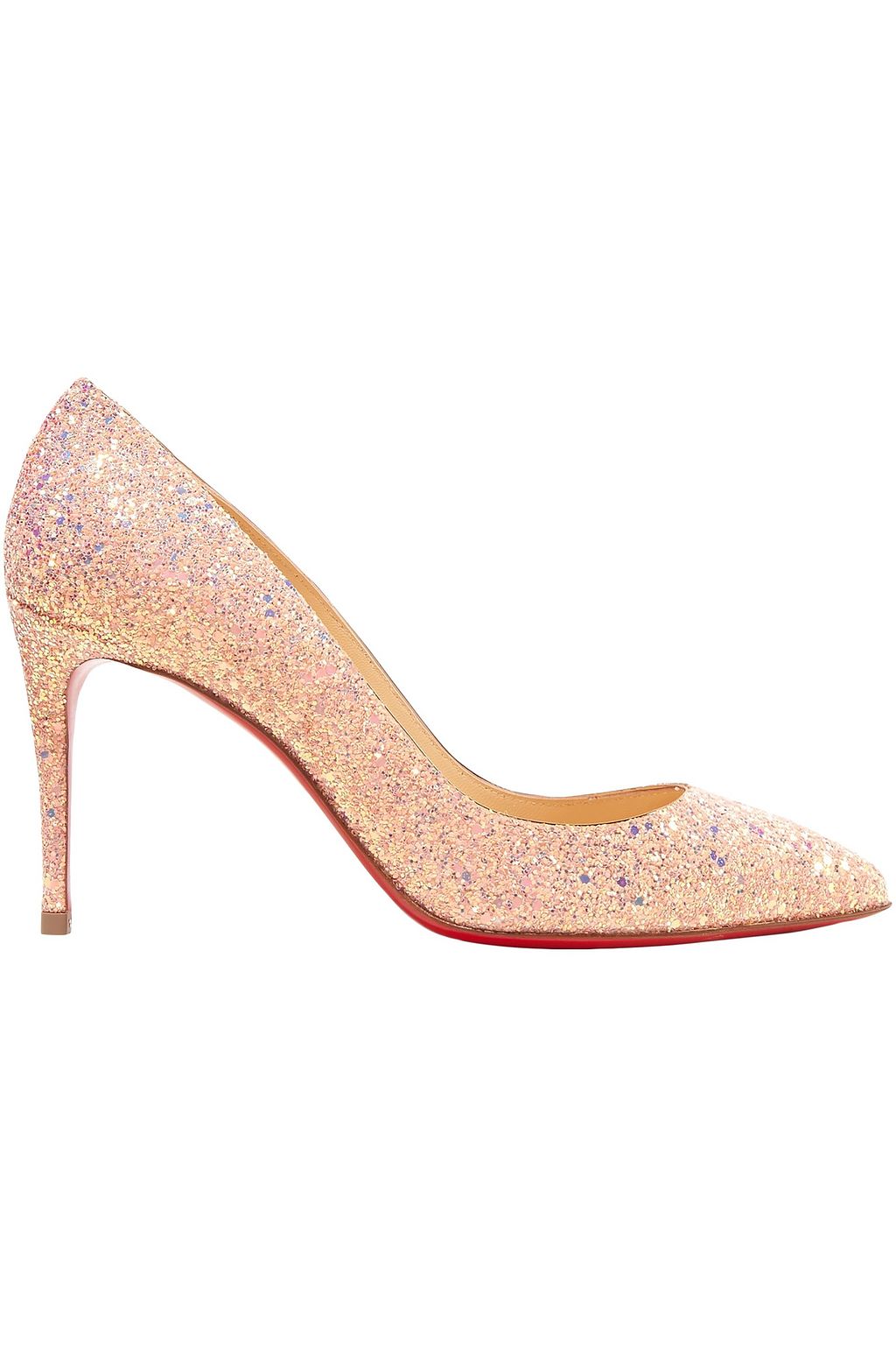 rose gold louboutin heels