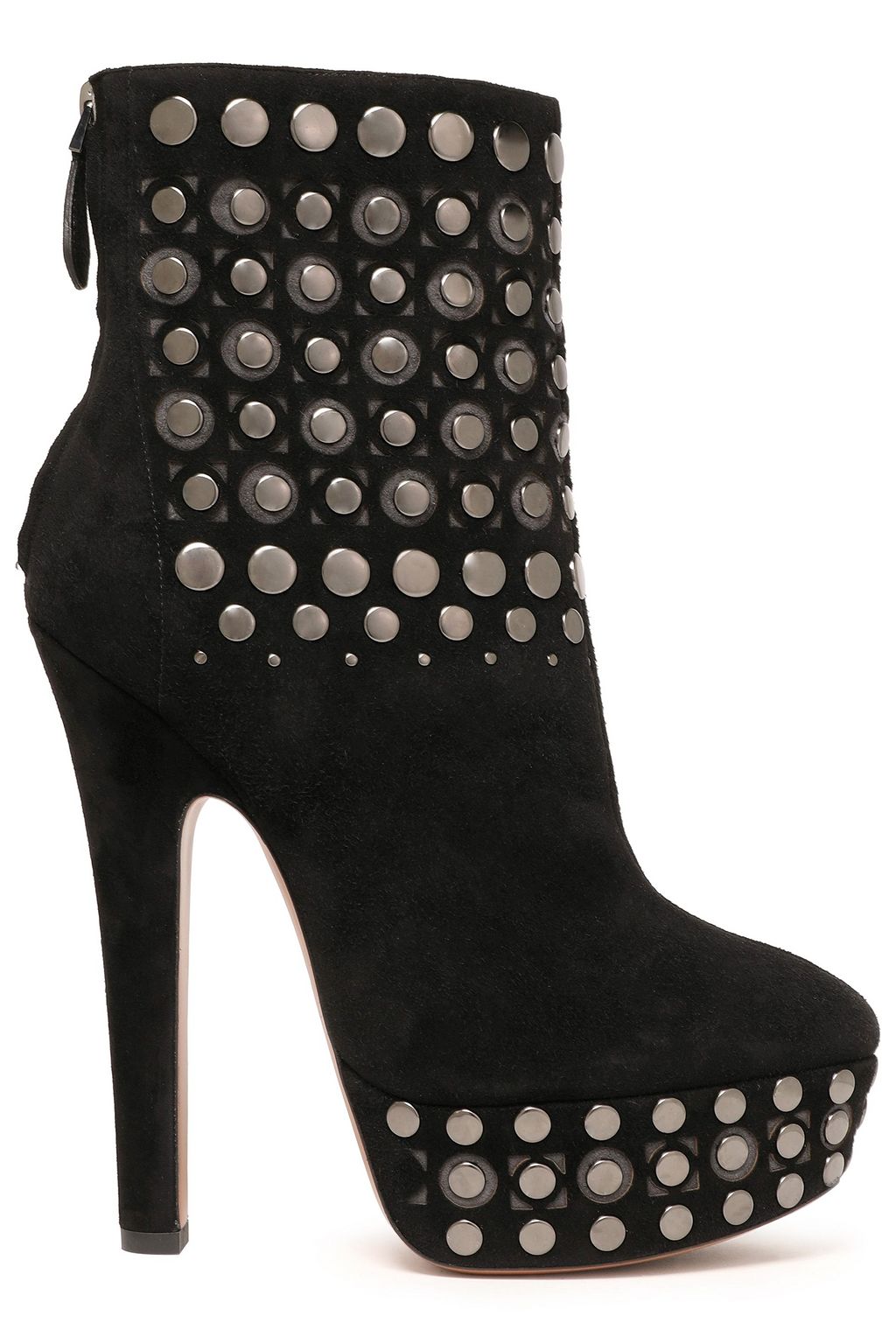 alaia studded ankle boots