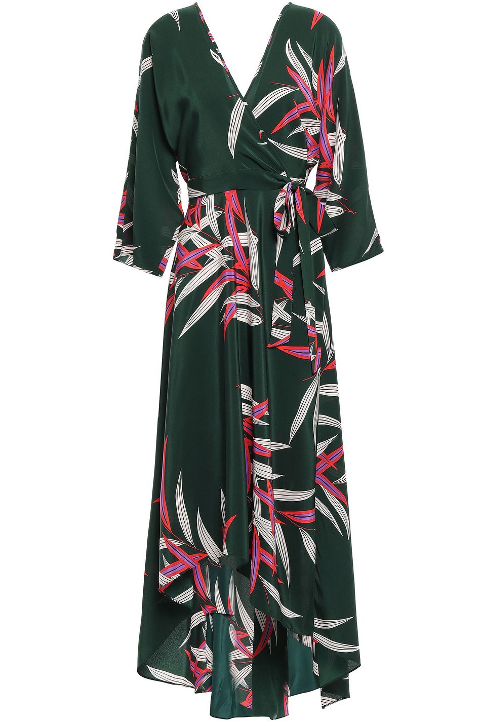 dvf eloise asymmetric dress