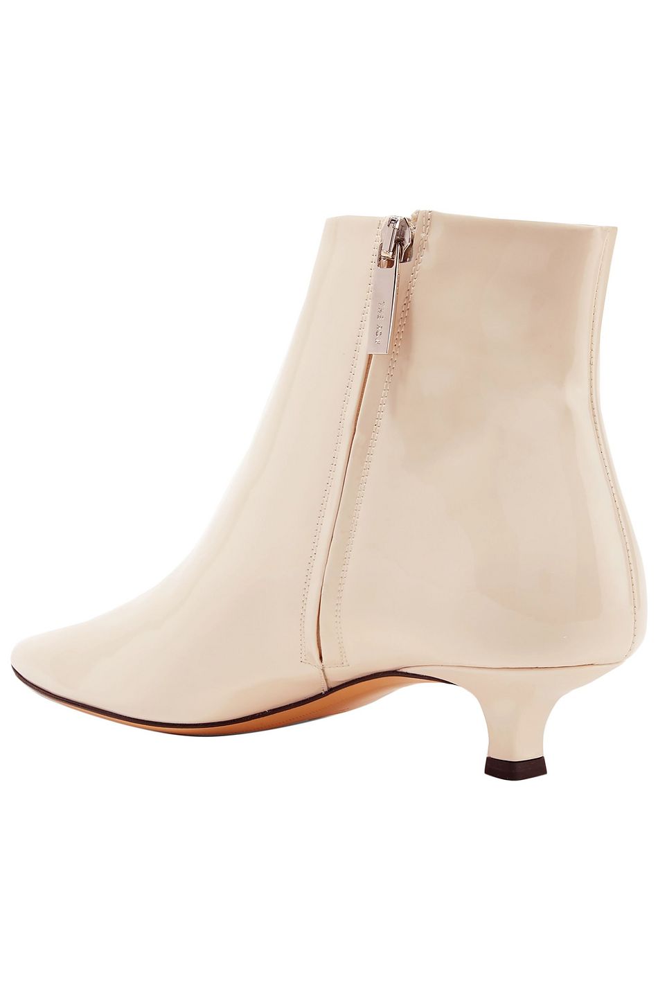 the row coco leather ankle boots