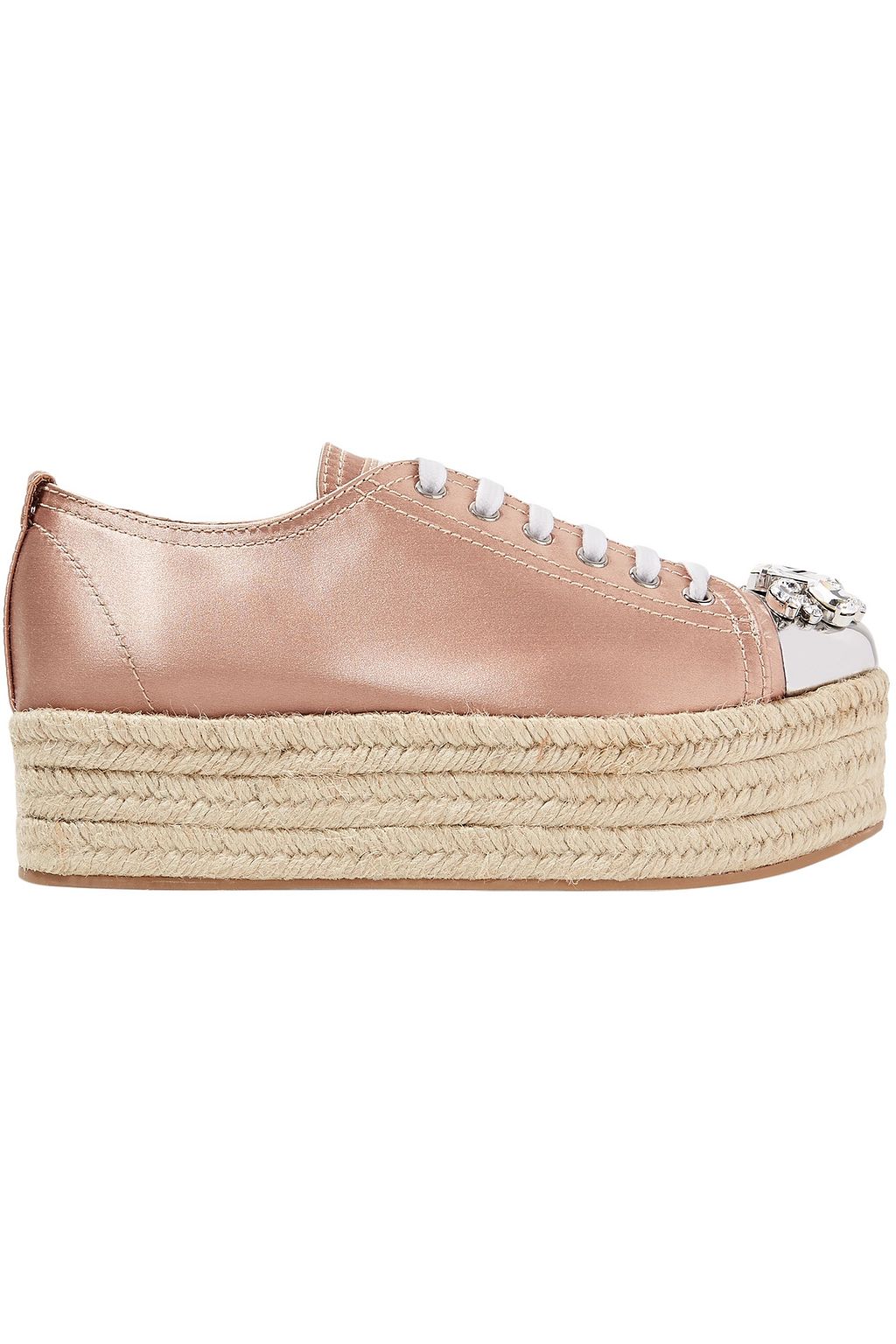 miu miu embellished sneakers