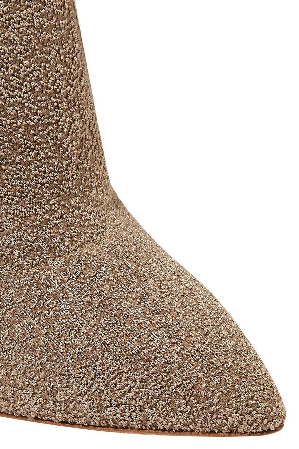 GIANVITO ROSSI Fiona bouclé-knit over-the-knee boots