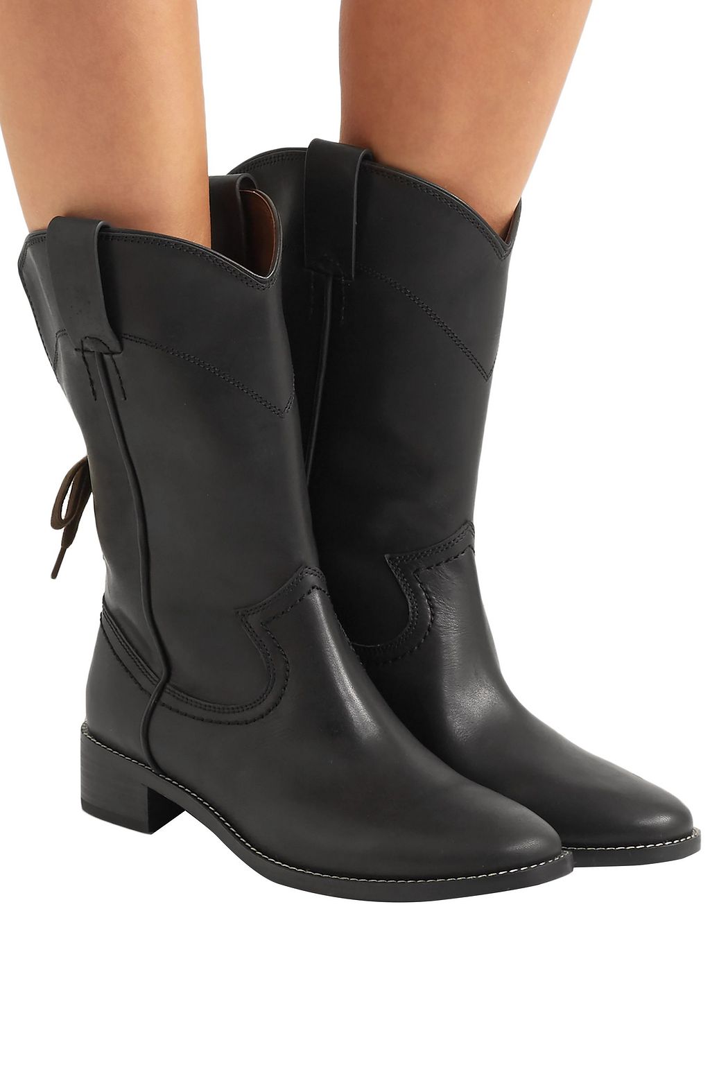 see by chloe annika western boots