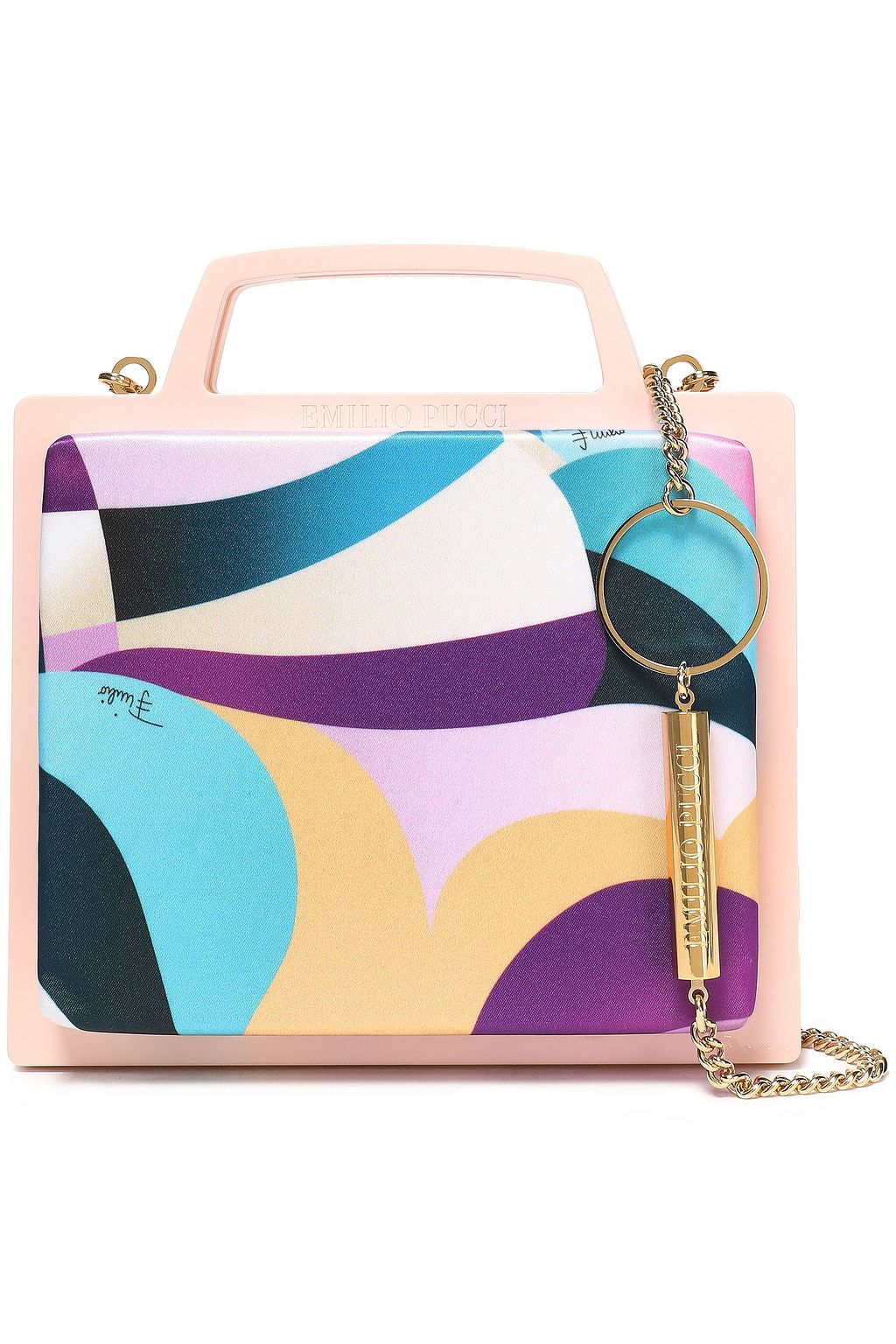 pvc clutch bag