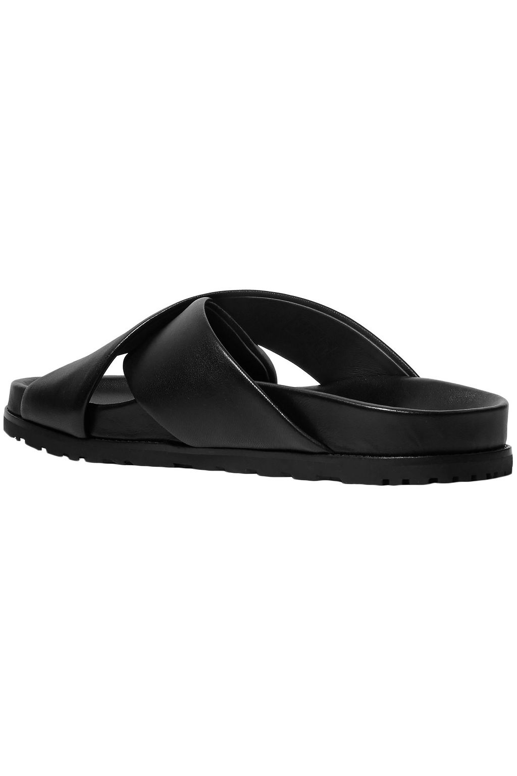 SAINT LAURENT Leather slides