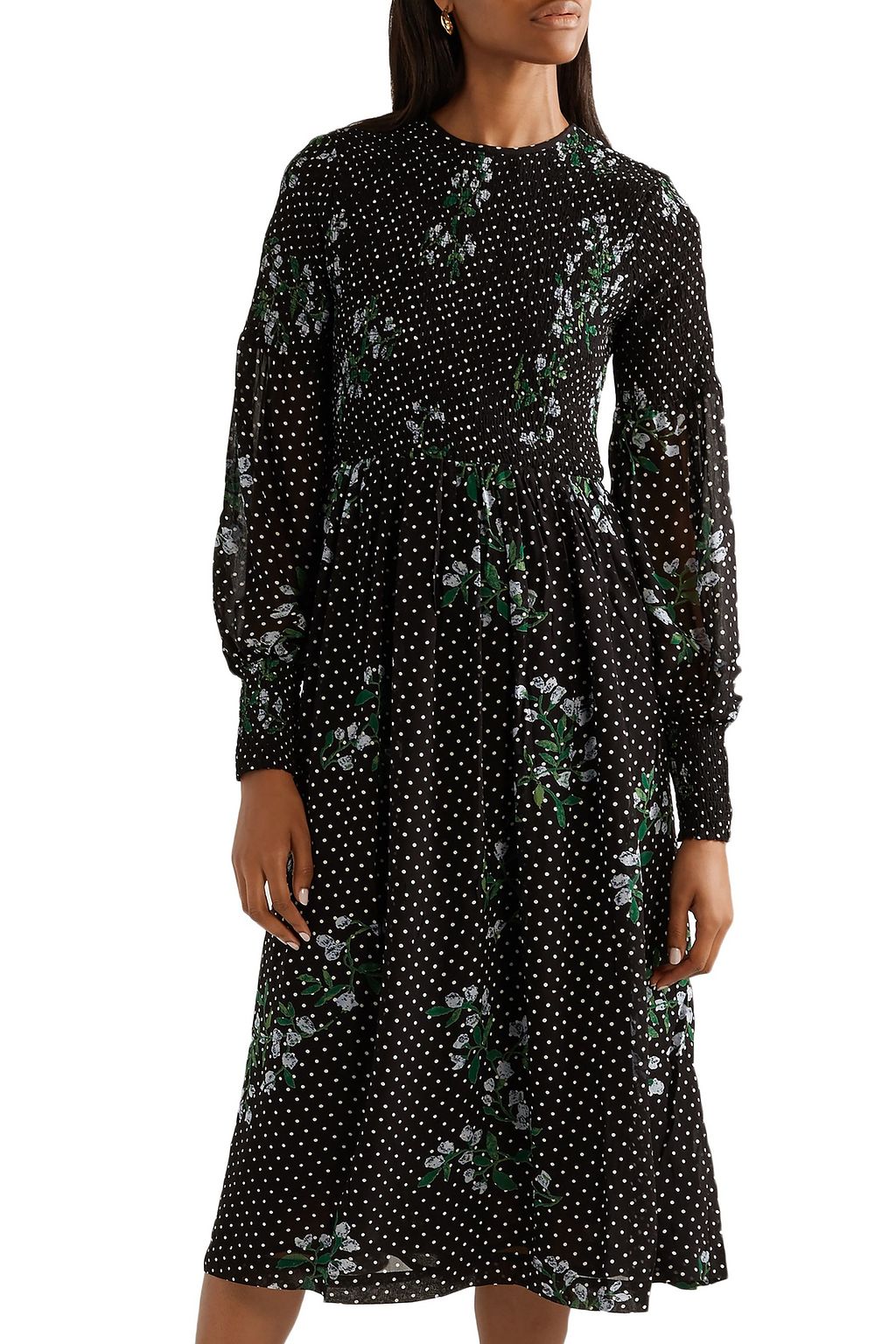ganni rometty dress