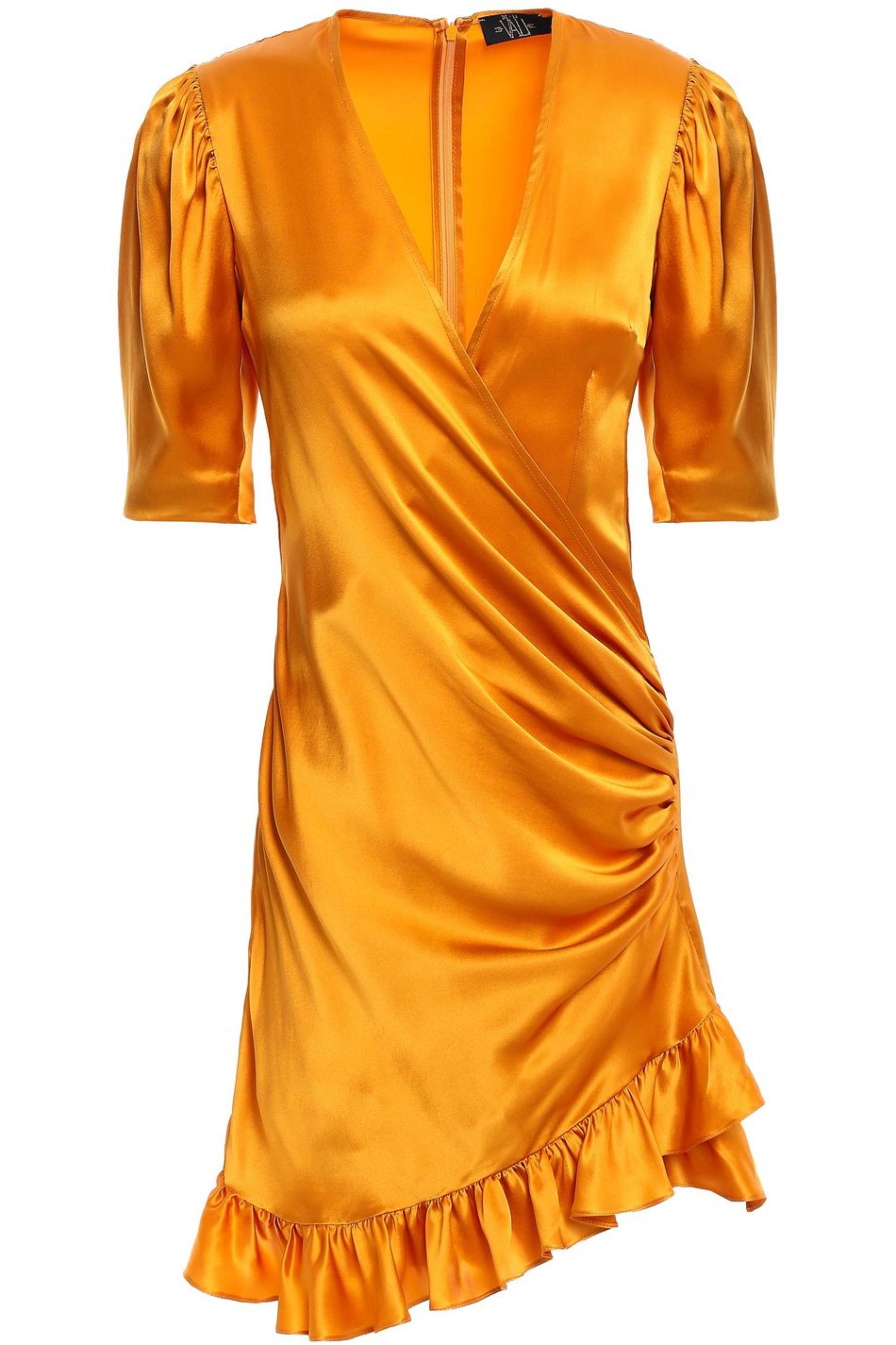 silk satin mini dress