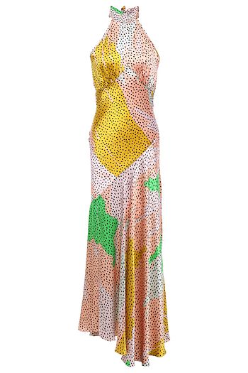 de la vali polka dot dress