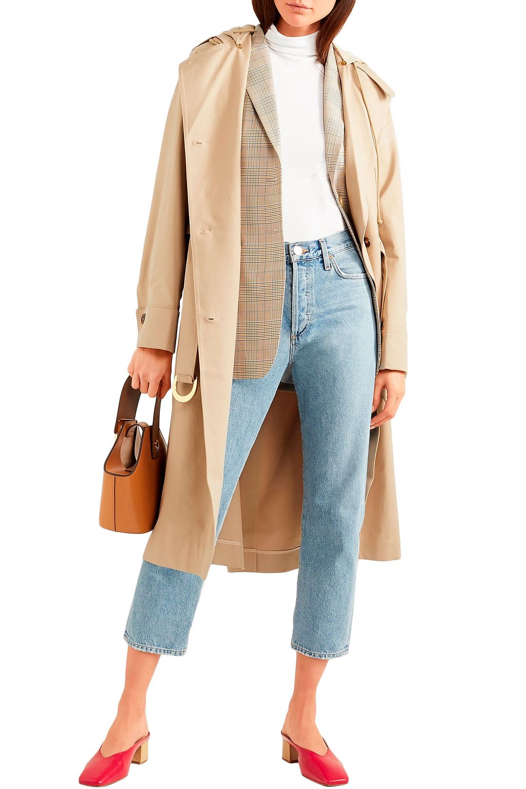 BY FAR Karen leather mules