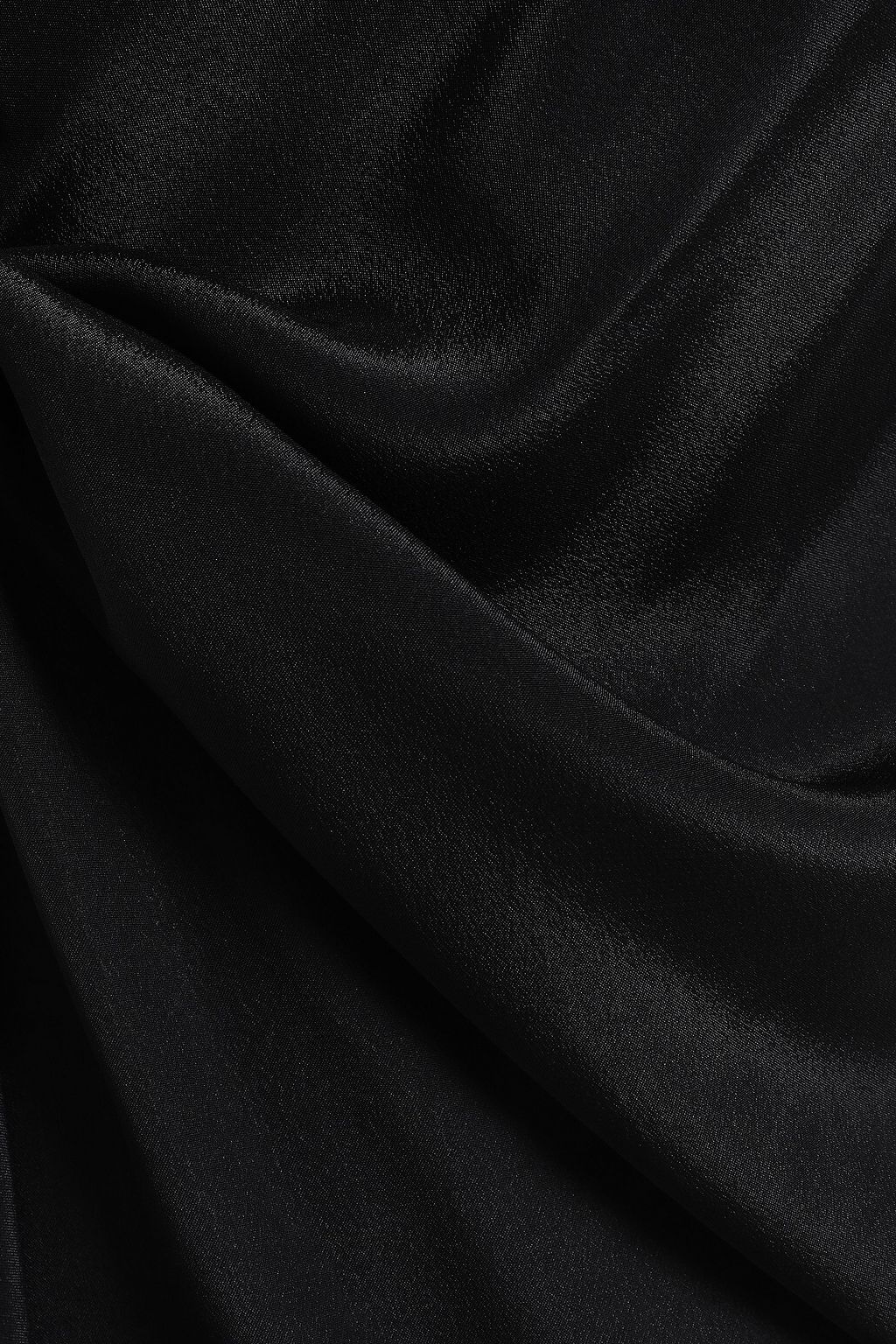 KSUBI فستان متوسط الطول بطبقات من قماش كريب دي شين