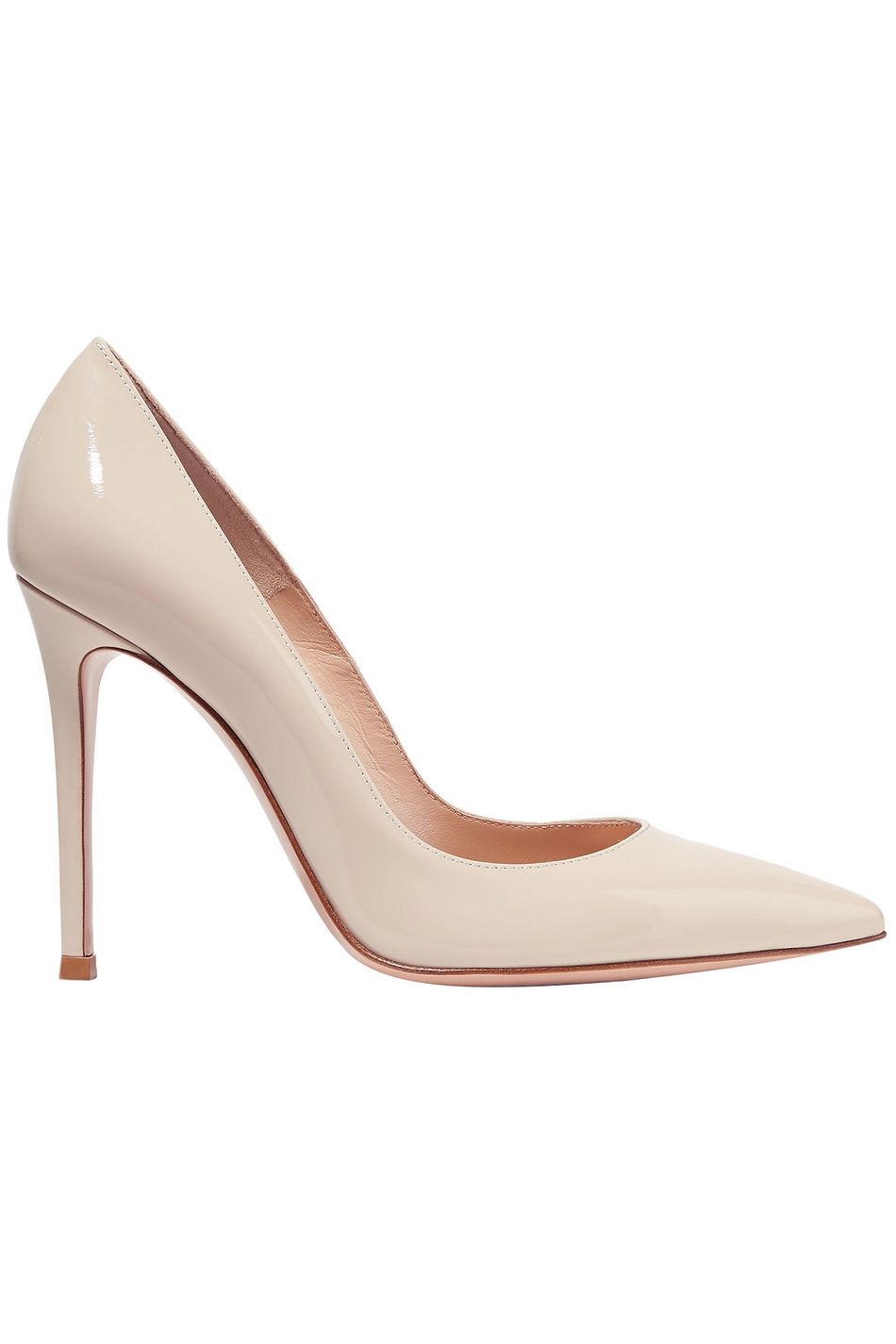 Cream 105 patent-leather pumps | Sale 