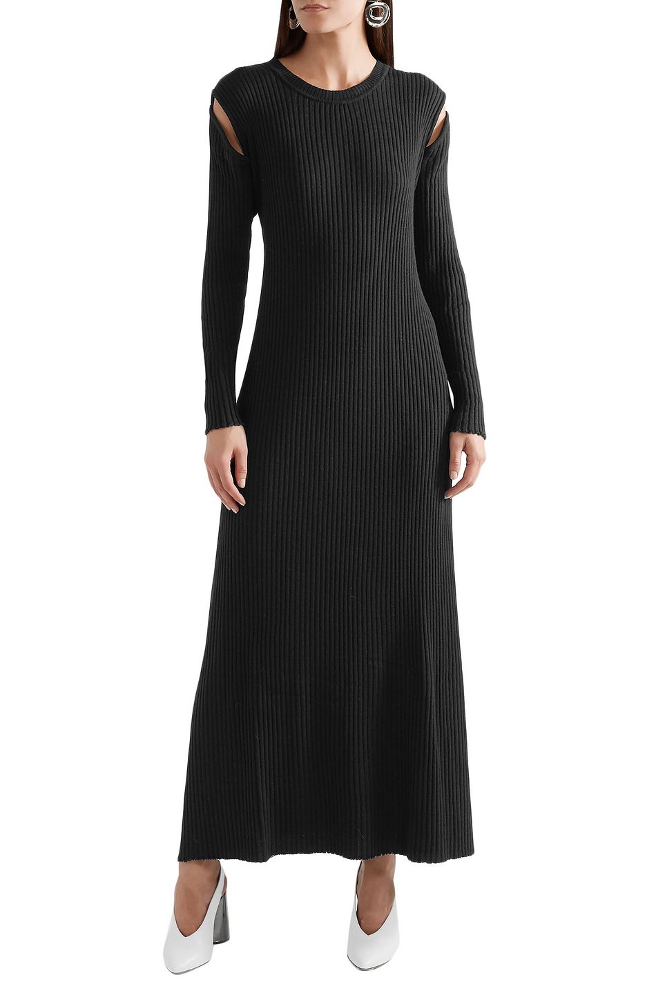 merino wool maxi dress