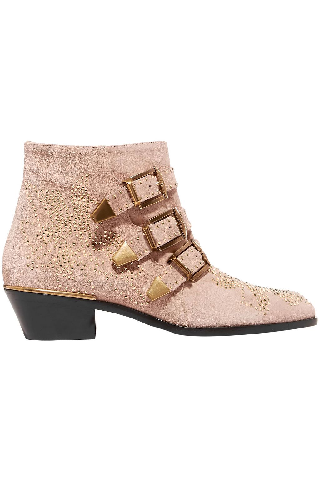 chloe studded ankle boots