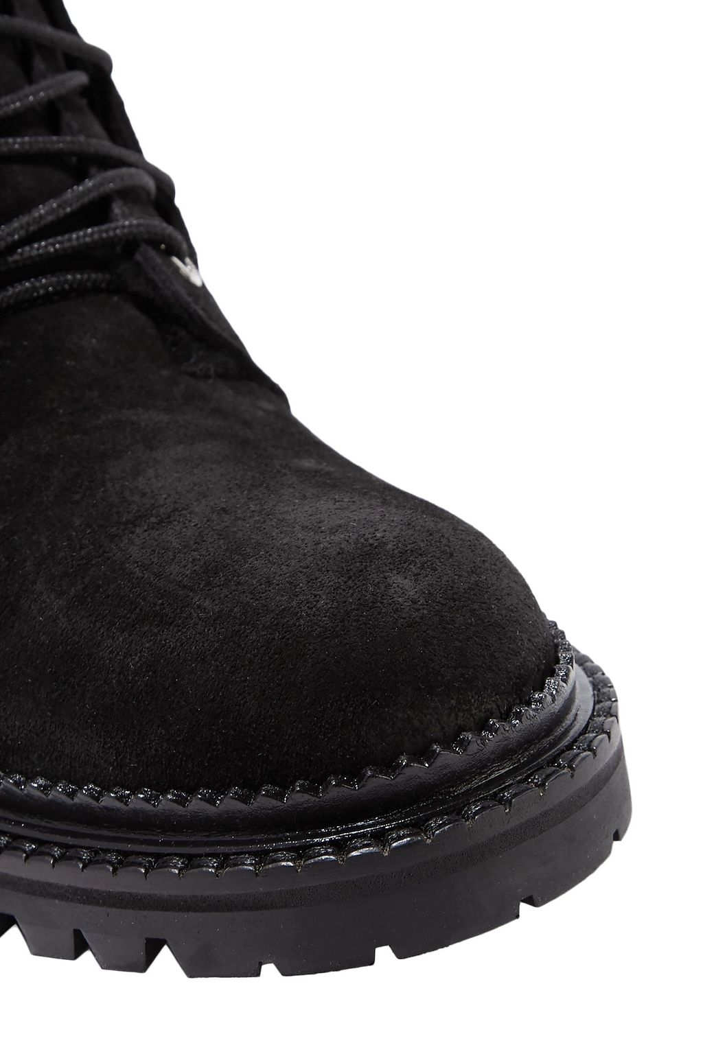 JIMMY CHOO Elba shearling-lined suede ankle boots
