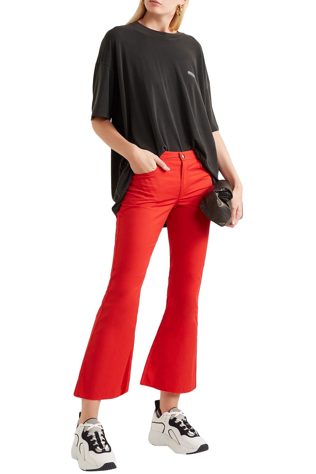 MARQUES' ALMEIDA Drill flared pants