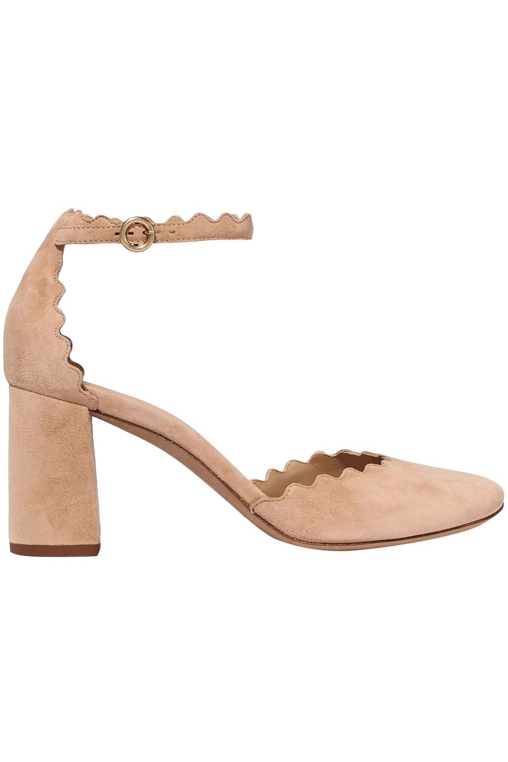 chloe scalloped ankle strap