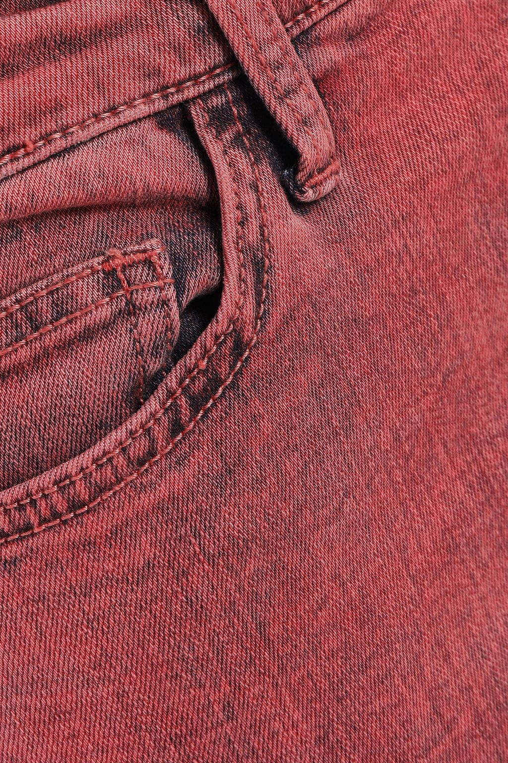CURRENT/ELLIOTT Mid-rise skinny jeans
