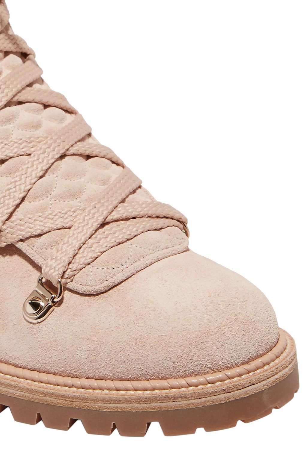 CHRISTIAN LOUBOUTIN Quilted suede ankle boots