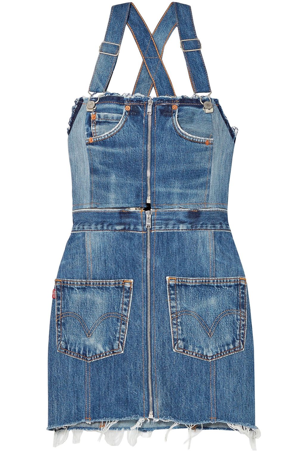 jeans mini dress