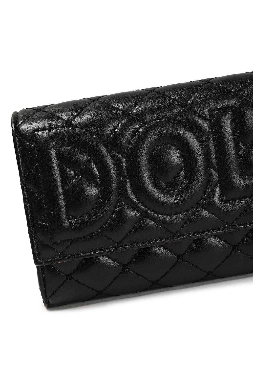 DOLCE&GABBANA Quilted leather continental wallet