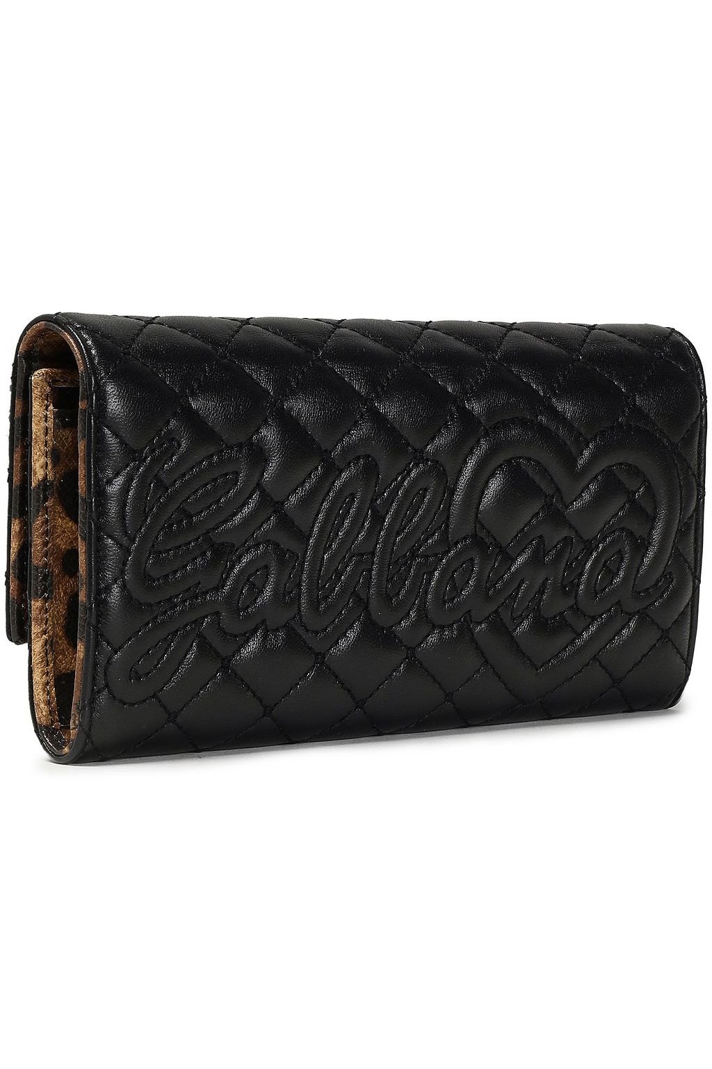 DOLCE&GABBANA Quilted leather continental wallet