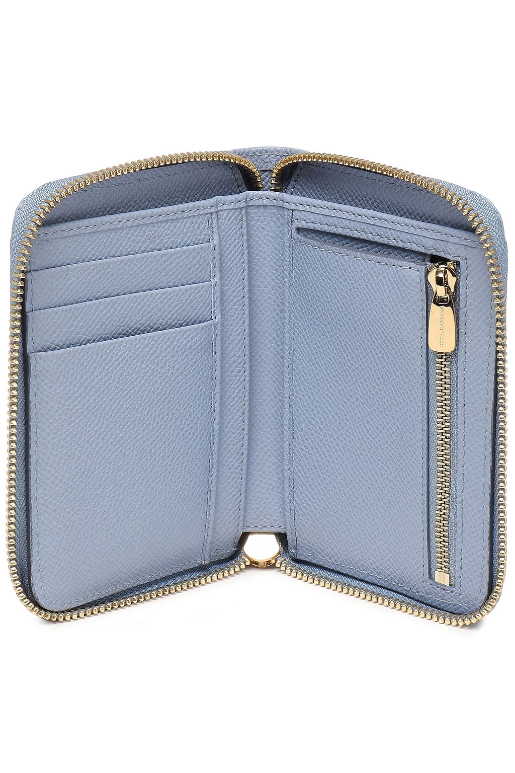 DOLCE&GABBANA Textured-leather wallet
