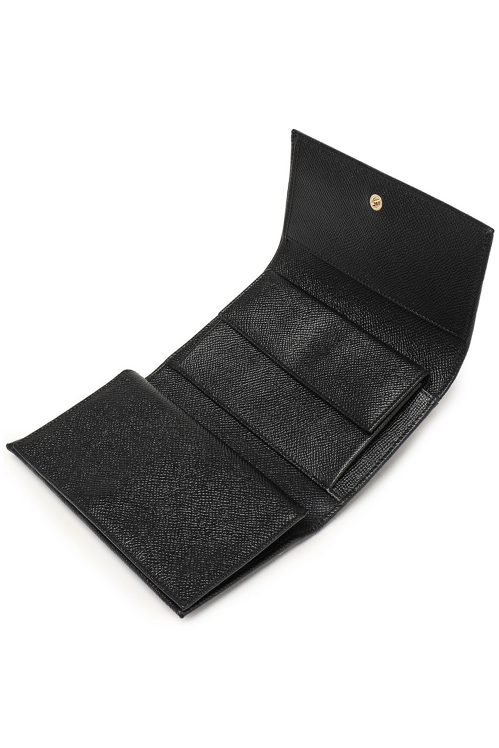 DOLCE&GABBANA Textured-leather wallet