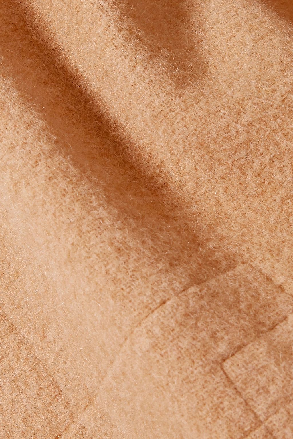 R13 Oversized wool-felt hooded coat