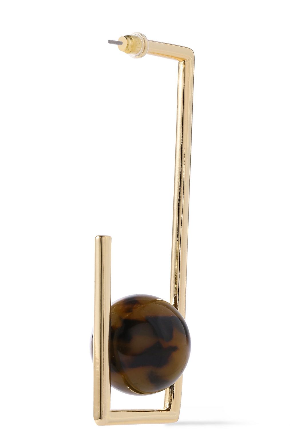 BEN-AMUN Gold-tone lapis lazuli earrings