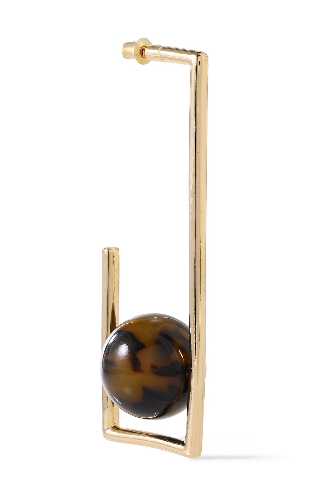 BEN-AMUN Gold-tone lapis lazuli earrings