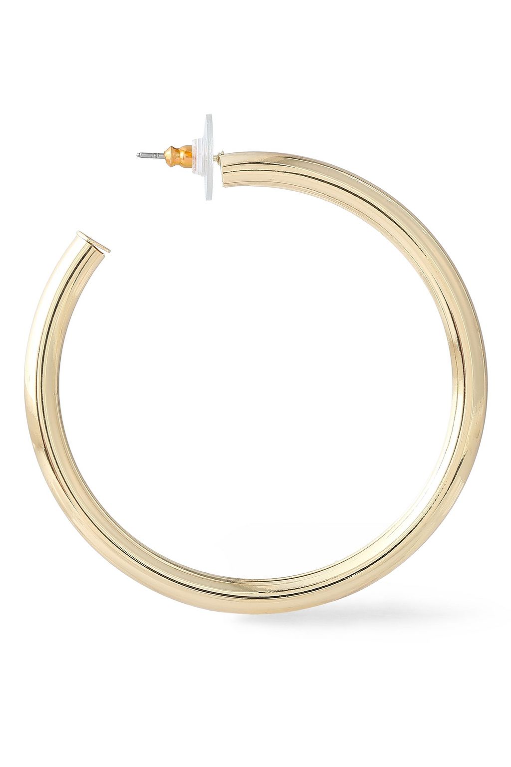 KENNETH JAY LANE Gold-tone hoop earrings