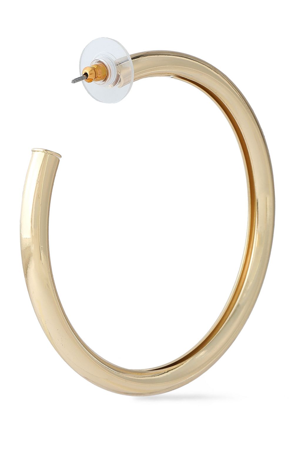 KENNETH JAY LANE Gold-tone hoop earrings
