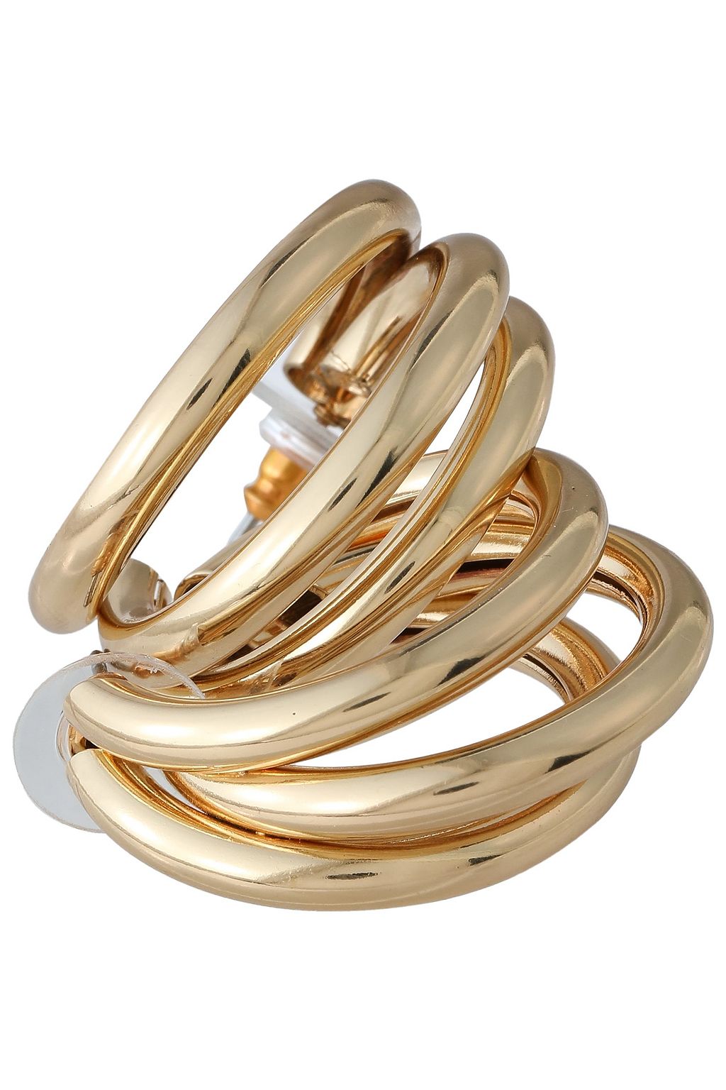 KENNETH JAY LANE Gold-tone hoop earrings