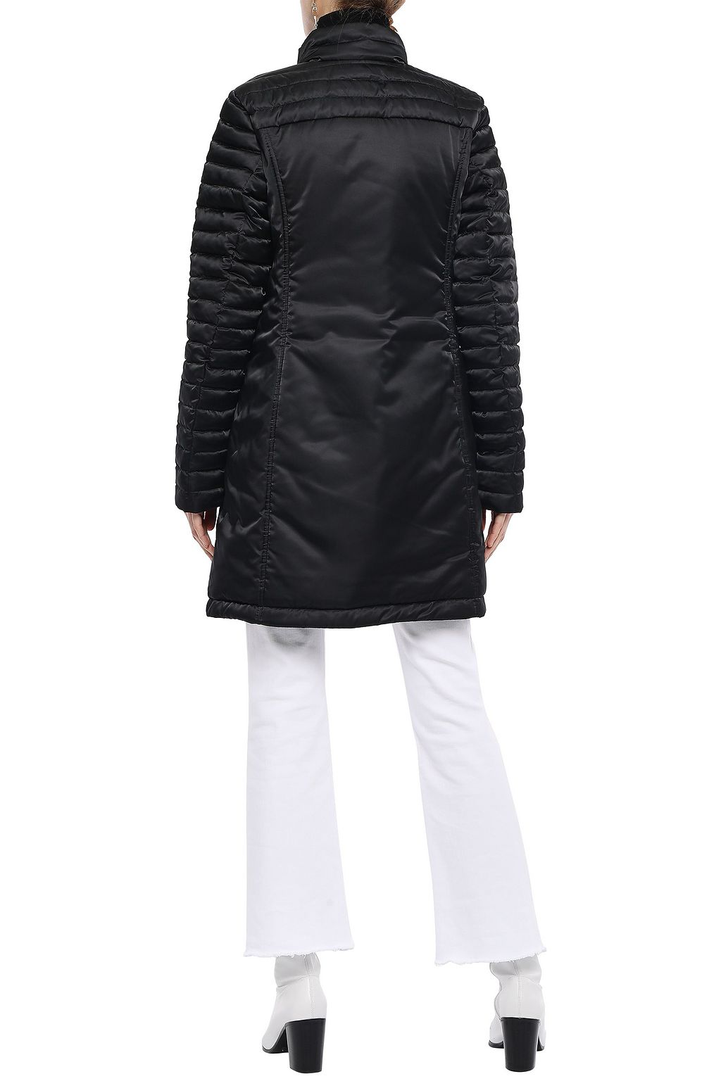 LOVE MOSCHINO Quilted shell coat