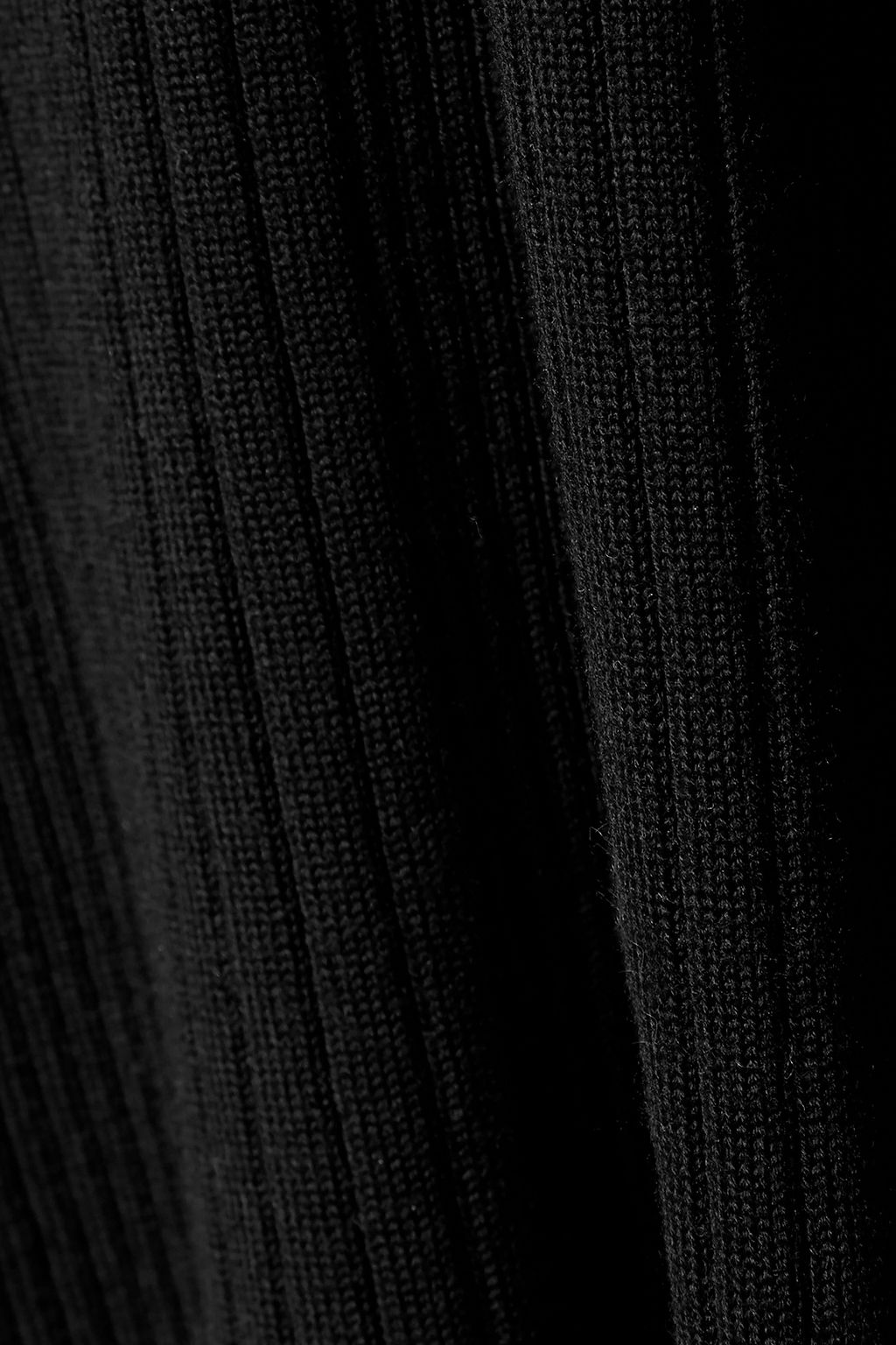 ALEXANDERWANG.T Cutout ribbed wool mini dress