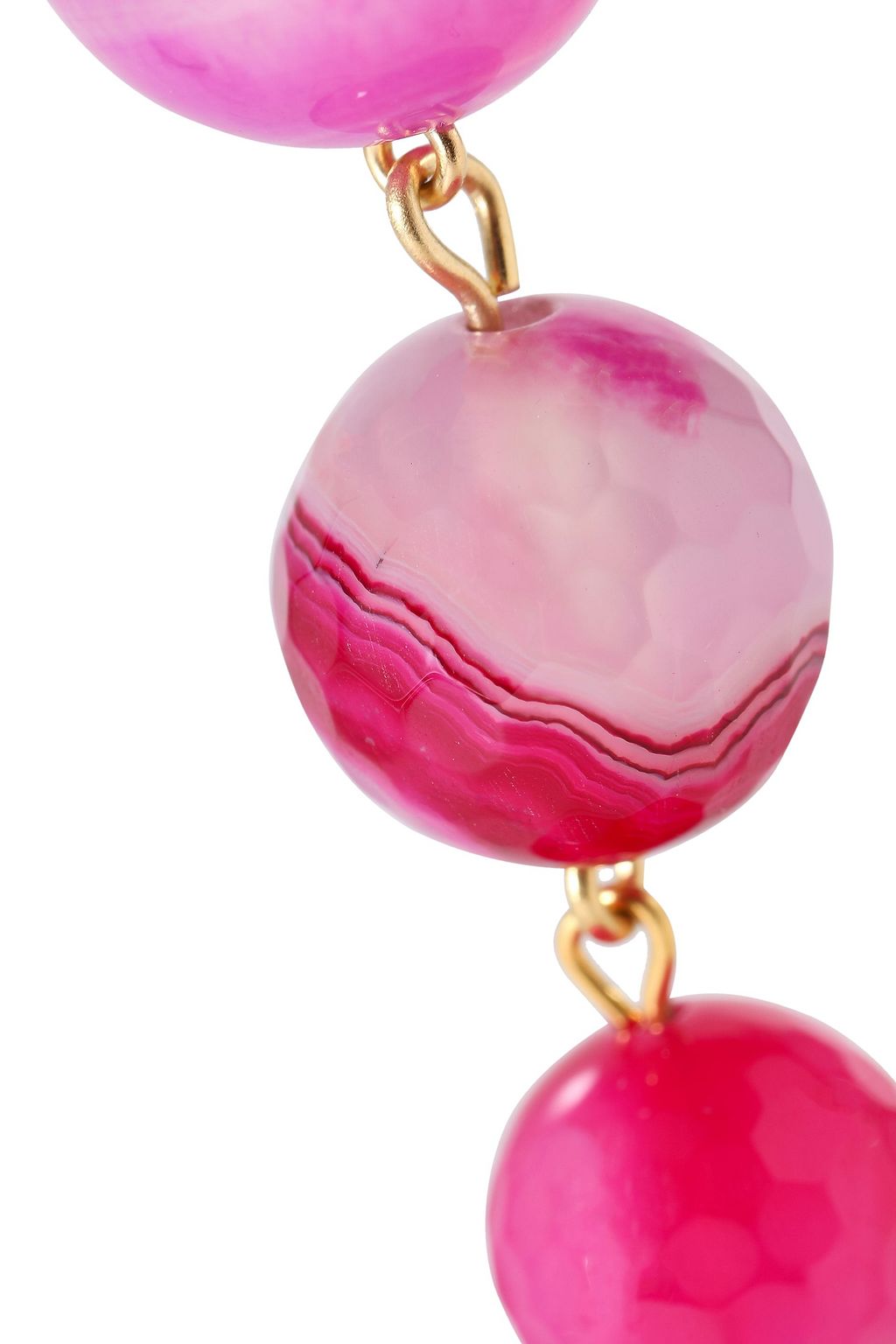 KENNETH JAY LANE Gold-plated bead earrings