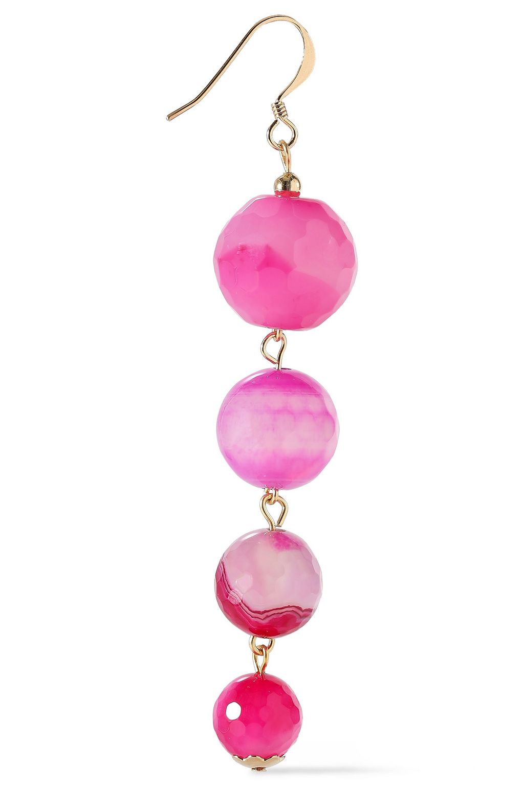 KENNETH JAY LANE Gold-plated bead earrings
