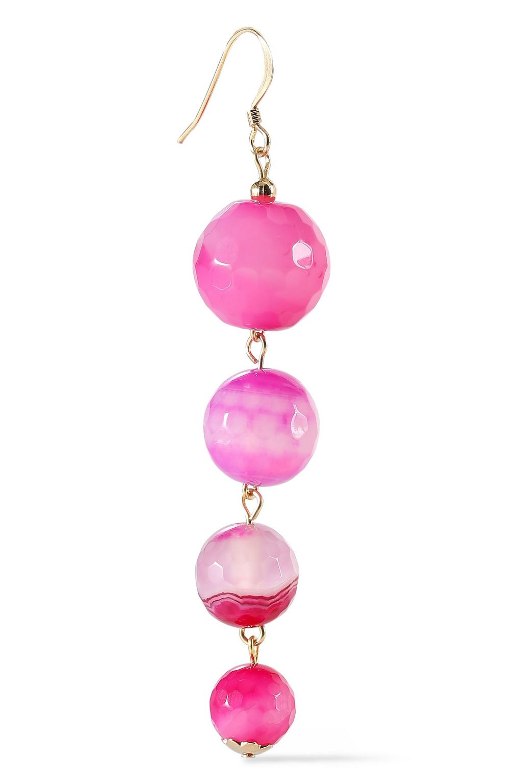 KENNETH JAY LANE Gold-plated bead earrings