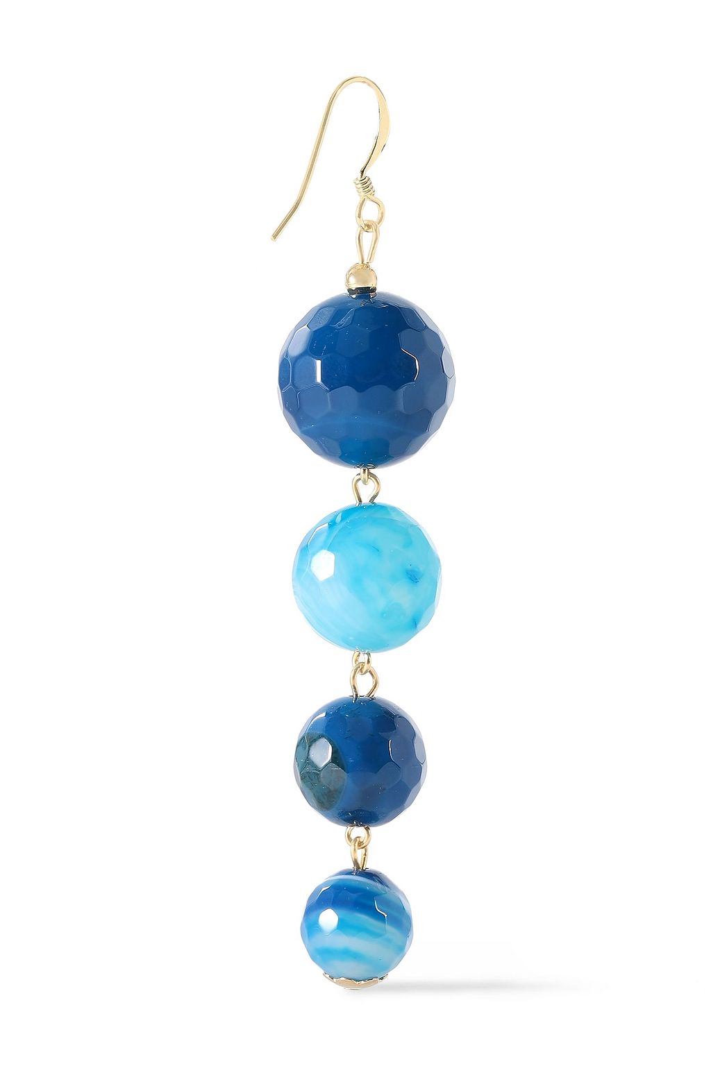 KENNETH JAY LANE Gold-plated bead earrings