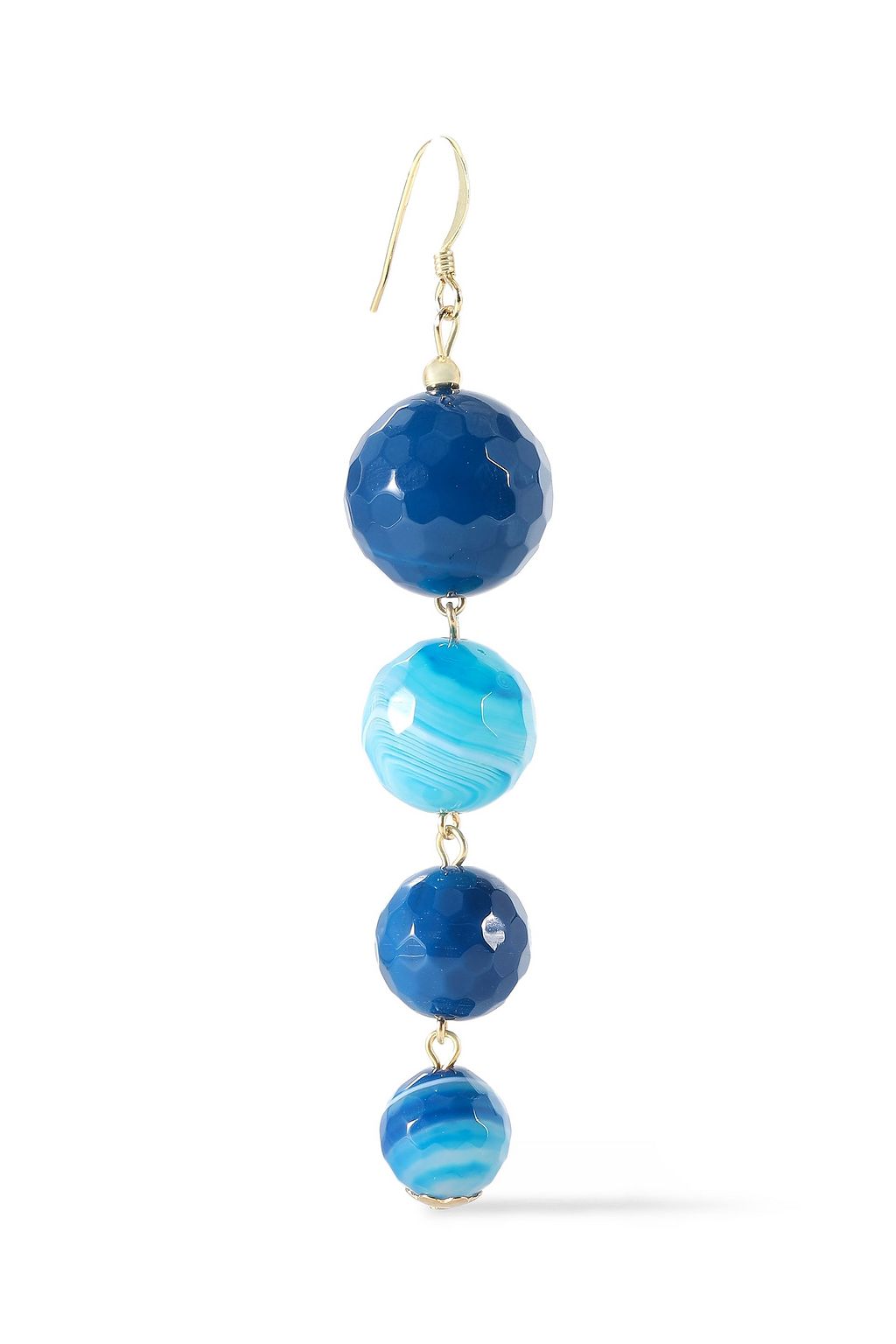 KENNETH JAY LANE Gold-plated bead earrings