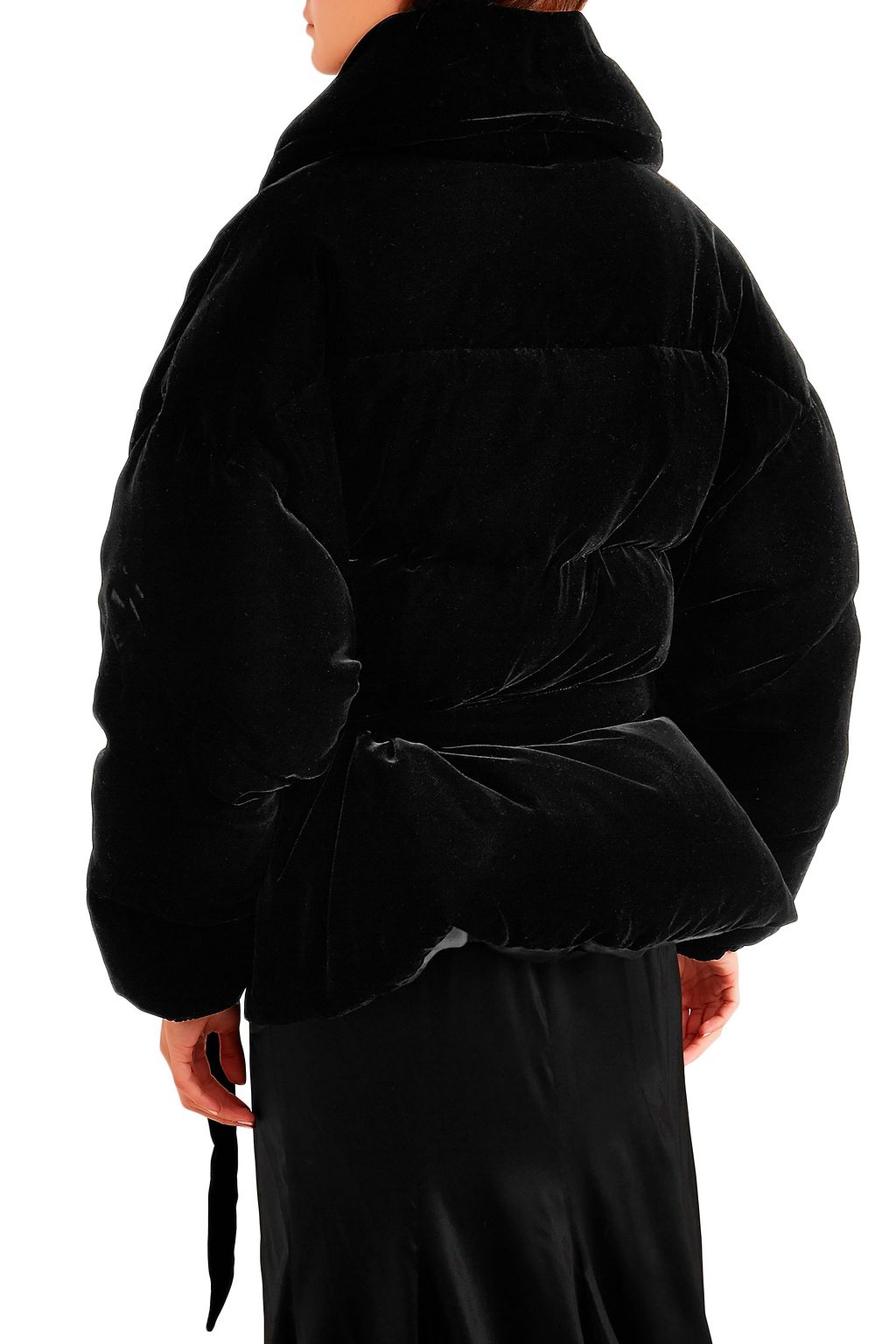 ALEXANDRE VAUTHIER Belted velvet jacket