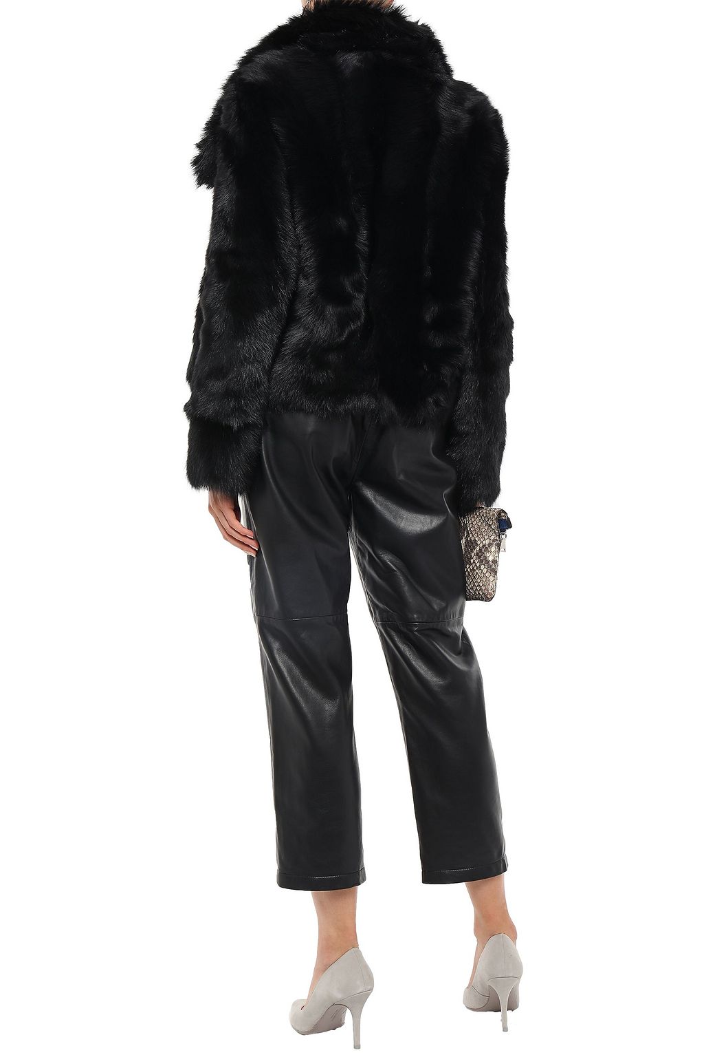 METEO BY YVES SALOMON Reversible shearling jacket