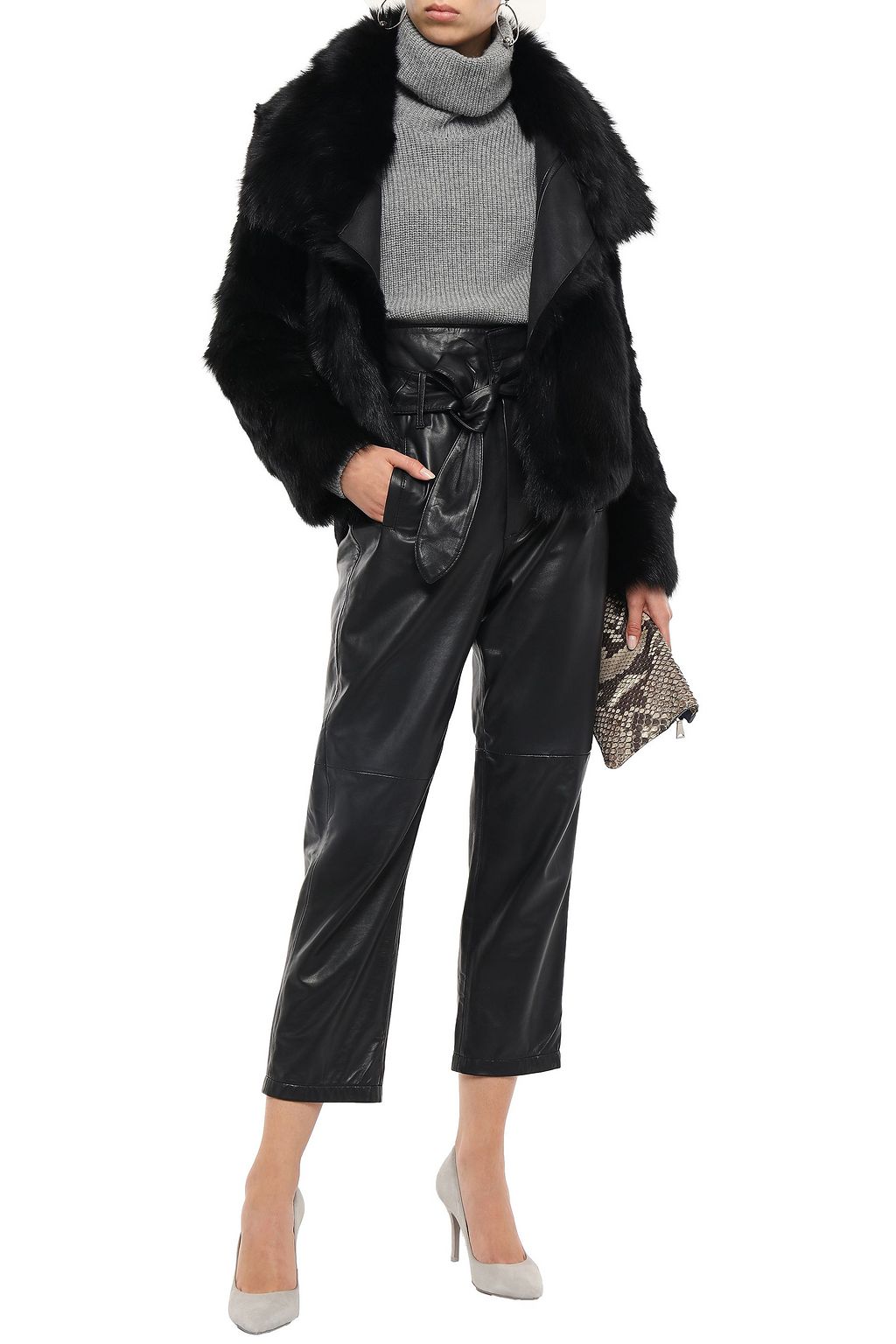 METEO BY YVES SALOMON Reversible shearling jacket