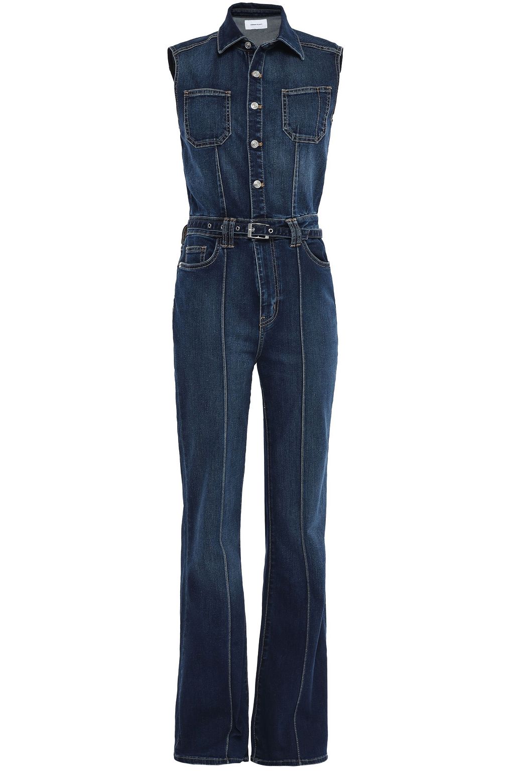 current elliott denim jumpsuit