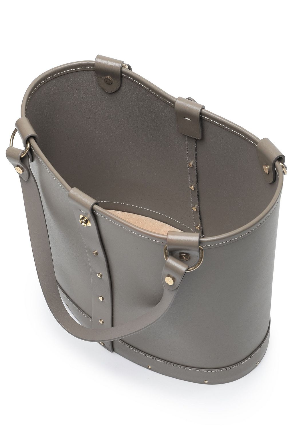 THE ROW Studded leather shoulder bag