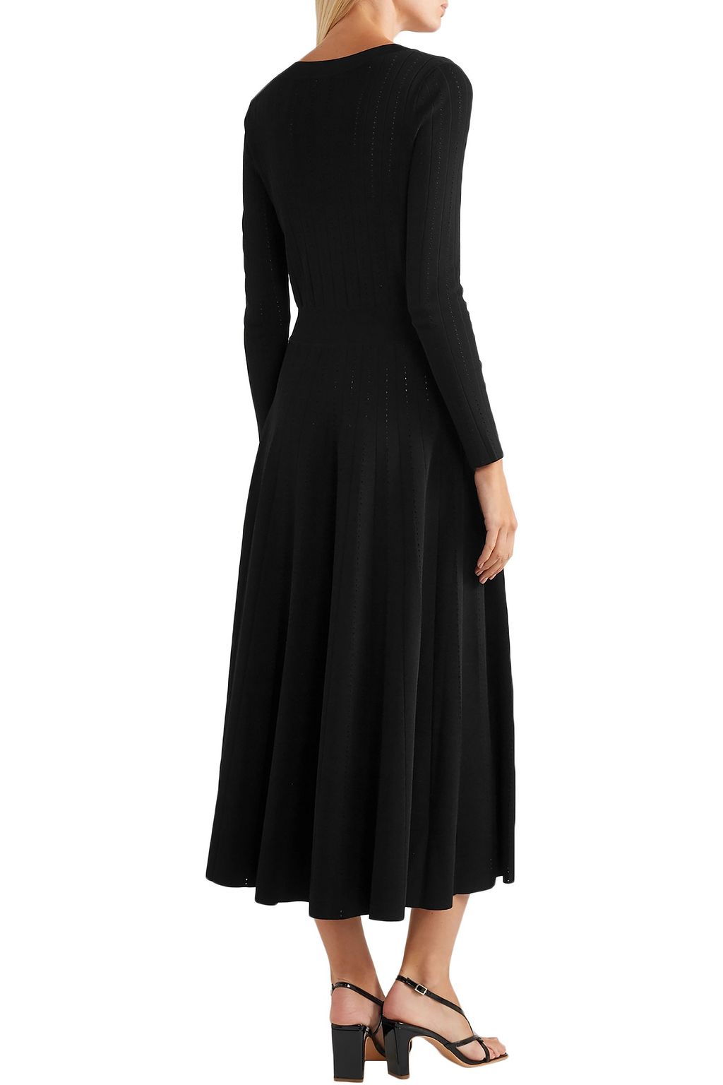 CASASOLA Stretch-knit midi dress