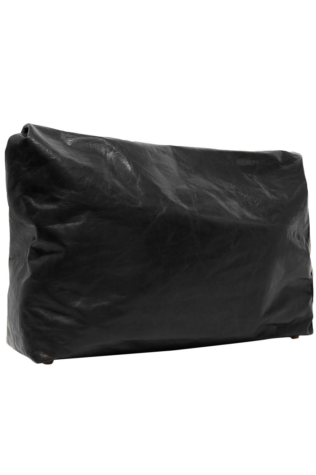 SIMON MILLER Lunchbag 30 crinkled-leather clutch